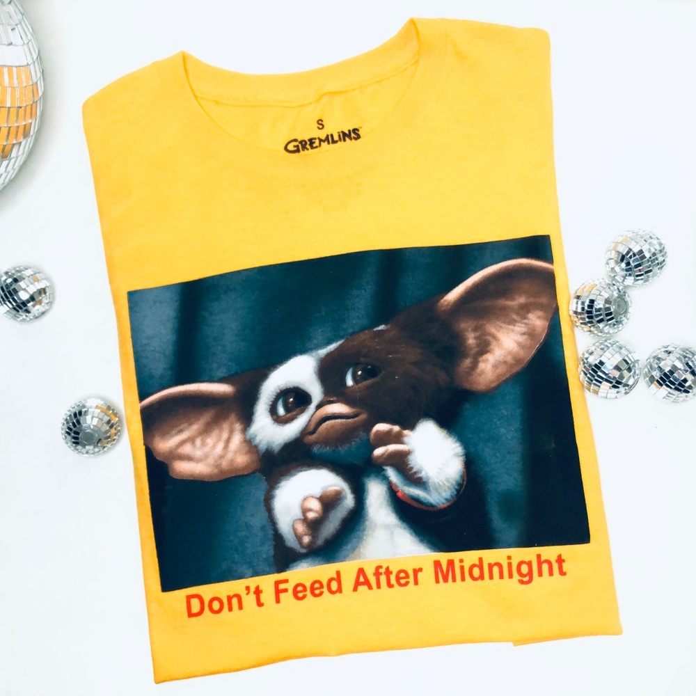 New! Gremlins Gizmo “Don’t Feed After Midnight” T-shirt.